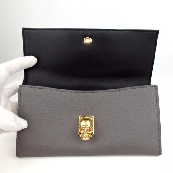 Authentic ALEXANDER McQUEEN 275330・486480 Skull purse leather [Used] - Picture 7 of 12